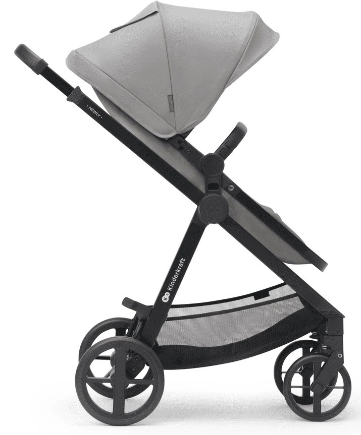 Коляска Kinderkraft Newly 3in1 Mink Pro Grey (KSNEWL00GRY300I)