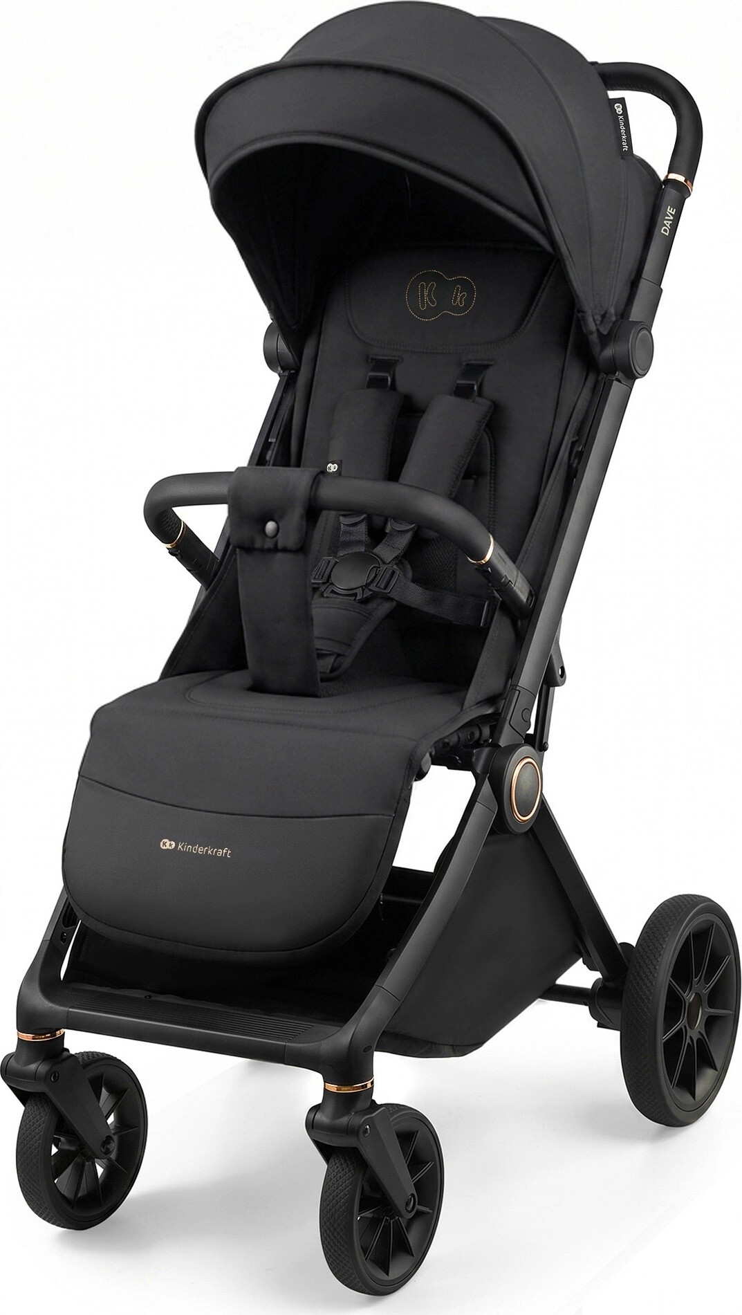 Коляска Kinderkraft Dave Black (KSDAVE00BLK0000)