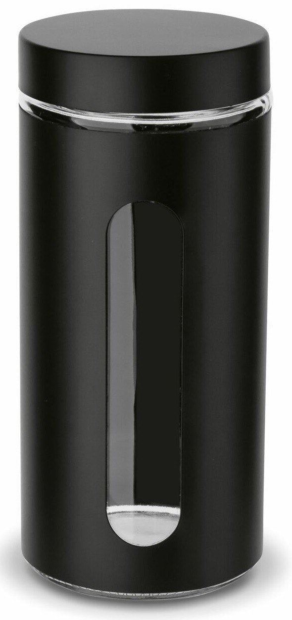 Банка для хранения Tadar Prato Black 1.4L