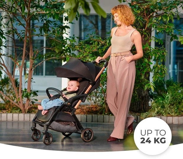 Коляска Kinderkraft Apino Raven Black (KSAPIN00BLK0000)