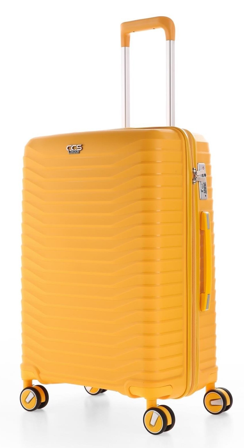 Чемодан CCS 5235 M Yellow