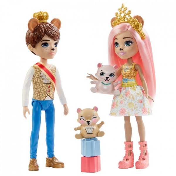 Enchantimals Набор «Королевская семья медведей»