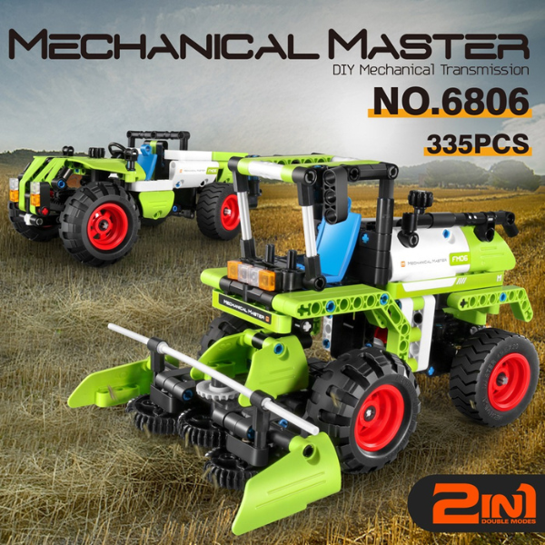 Конструктор 2 в 1 iM Master Mechanical Master — «Комбайн — Трактор», 335 элем.
