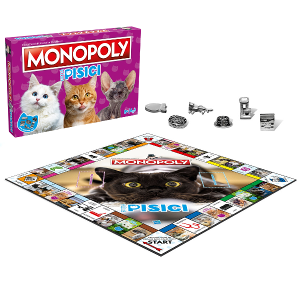 Настольная игра Monopoly «Кошки» (рум.)