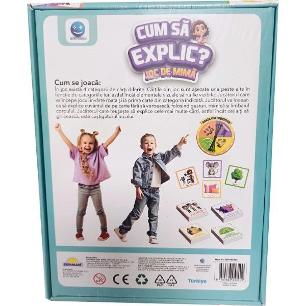 Игра-пантомима «Как это объяснить?», рум.