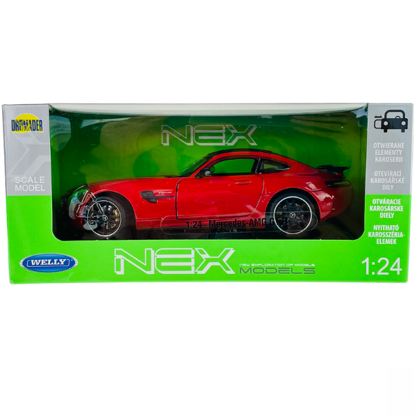 Коллекционный автомобиль MERCEDES-AMG GT R 1:24 WELLY