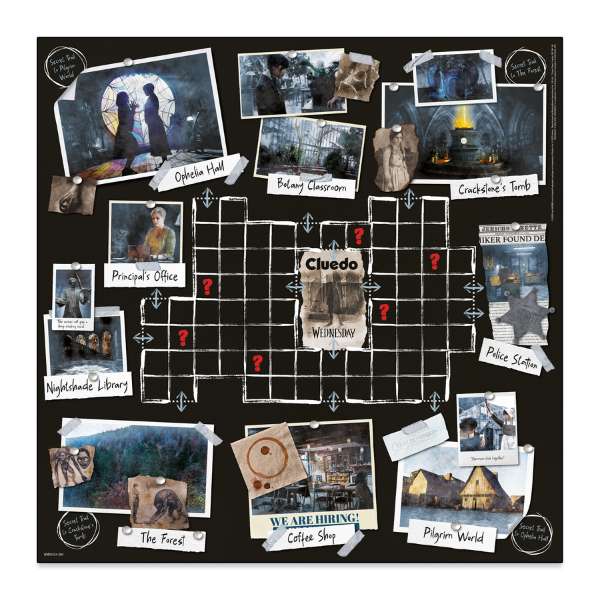 Настольная игра Cluedo «Wednesday» (англ.)