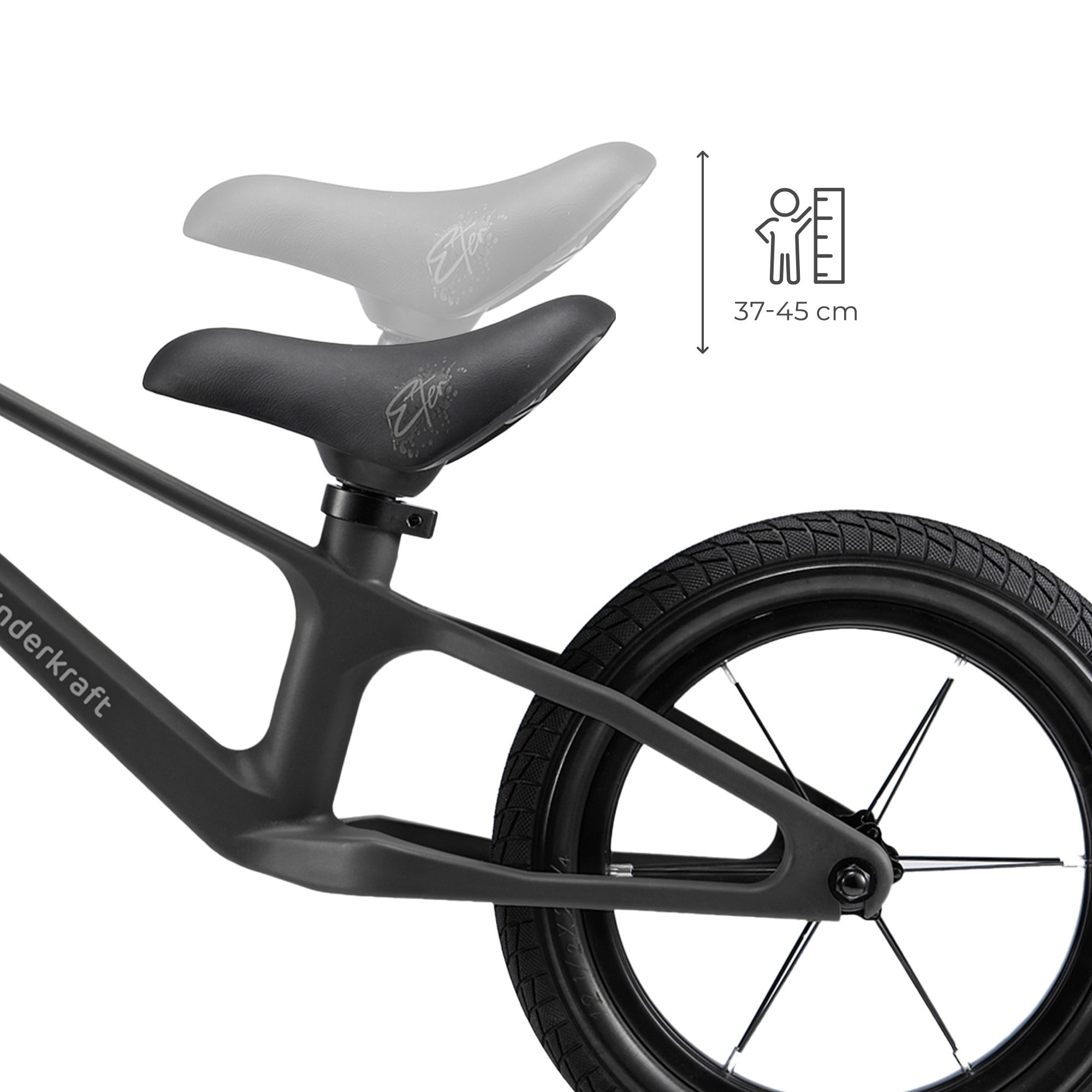 Беговел Kinderkraft Enter Black (KRETER00BLK0000)