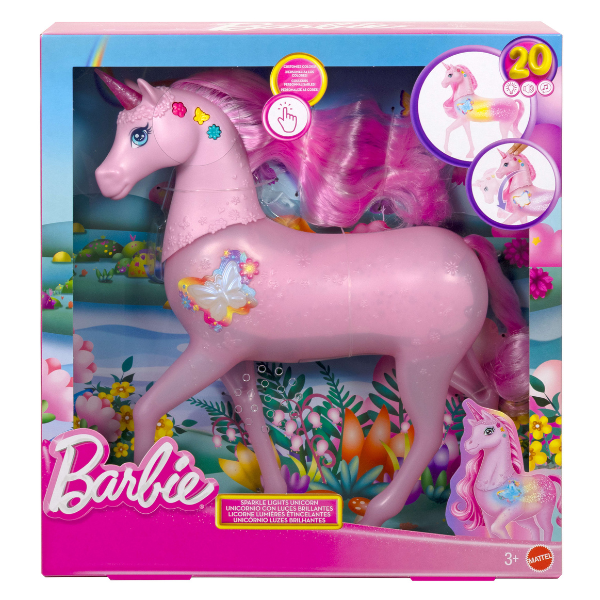 Интерактивная лошадь Barbie «Единорог»
