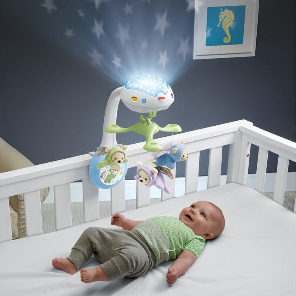 Fisher-Price Мобиль с пультом управления Сон бабочки