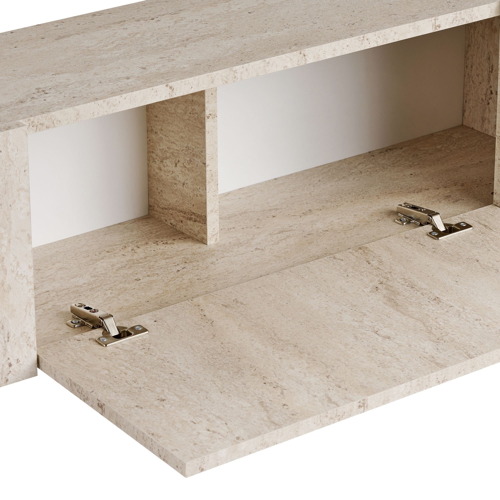 Тумба под ТВ Hanah Home Nexus Travertine Gold