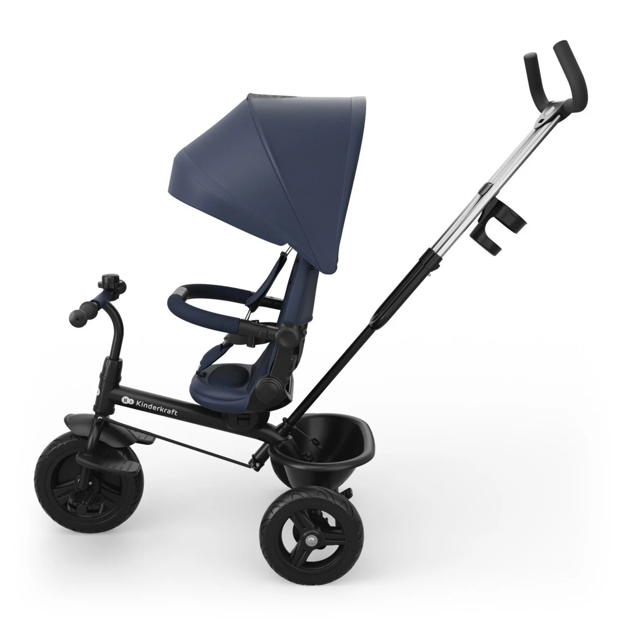 Детский велосипед Kinderkraft Aston 2 Plus Navy (KRASTO02NAVPL00)