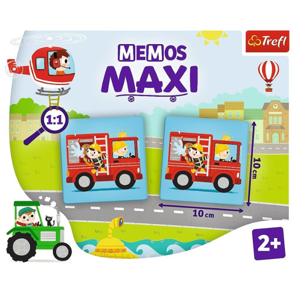 Игра на память «Memos Maxi: Транспорт», 24 эл.