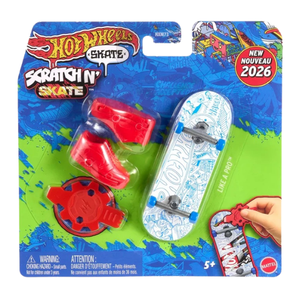 Hot Wheels Фингерборды «Scratch N’ Skate», в асс.