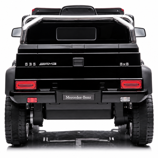 Машина Mercedes-Benz G63 AMG 6×6, Аккумулятор 12V10AH, 6 моторов 35W, EVA колеса, кожаные сидения