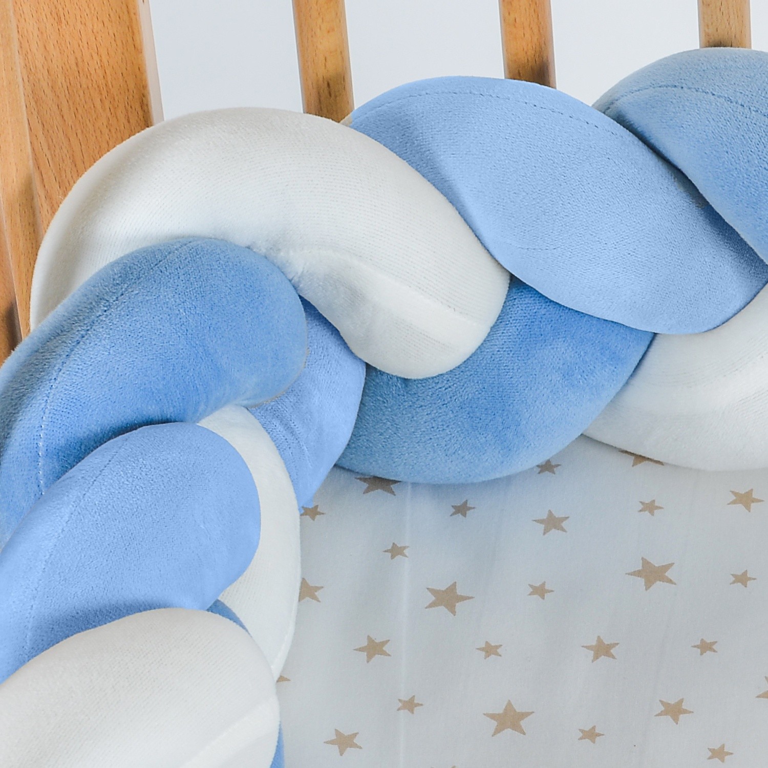 Бортик в кроватку Cangaroo Bumper Light Blue