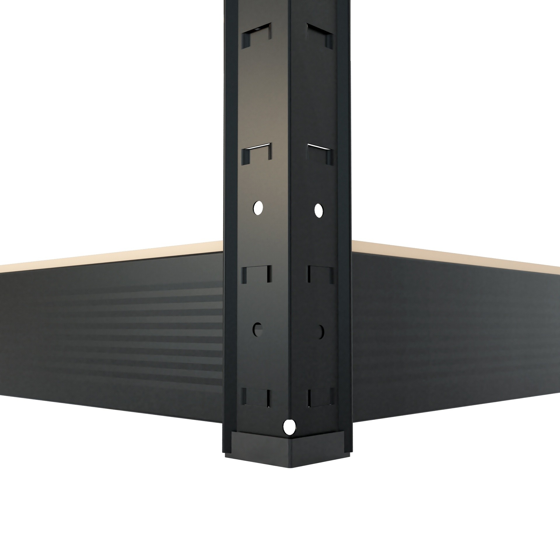 Стеллаж складской Xenos PowerLine 180x160x60cm Black