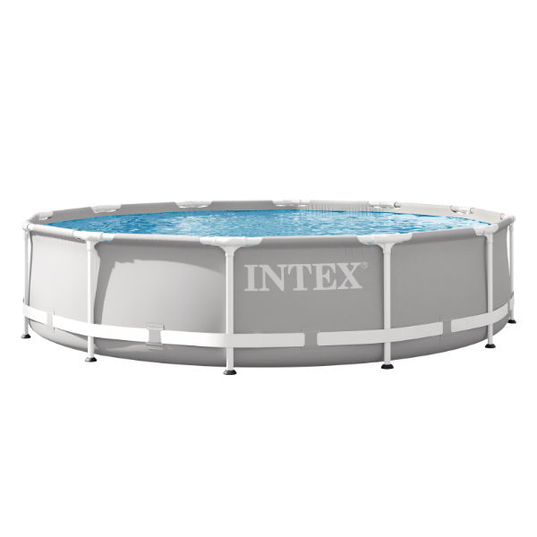 INTEX Бассейн PRISM FRAME PREMIUM 366х99 см, 8592Л, металлический каркас, с фильтрующим насосом
