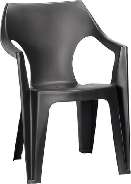 Стул Keter Dante Low Back Graphite (207063)