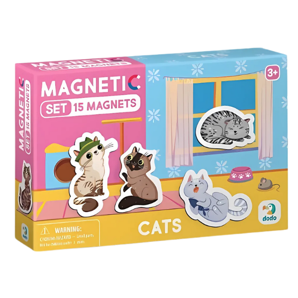 Магнитная игра «Котики», 15 элем.