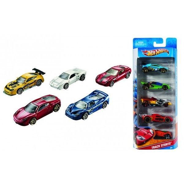 Hot Wheels Набор из 5-и базовых машинок (аcс).