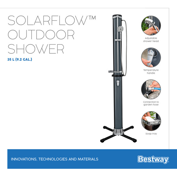 Bestway Летний душ Solar Flow 35л