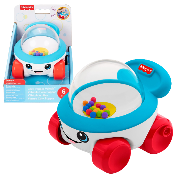 Fisher-Price Игрушка-Каталка «Попкорн машина»