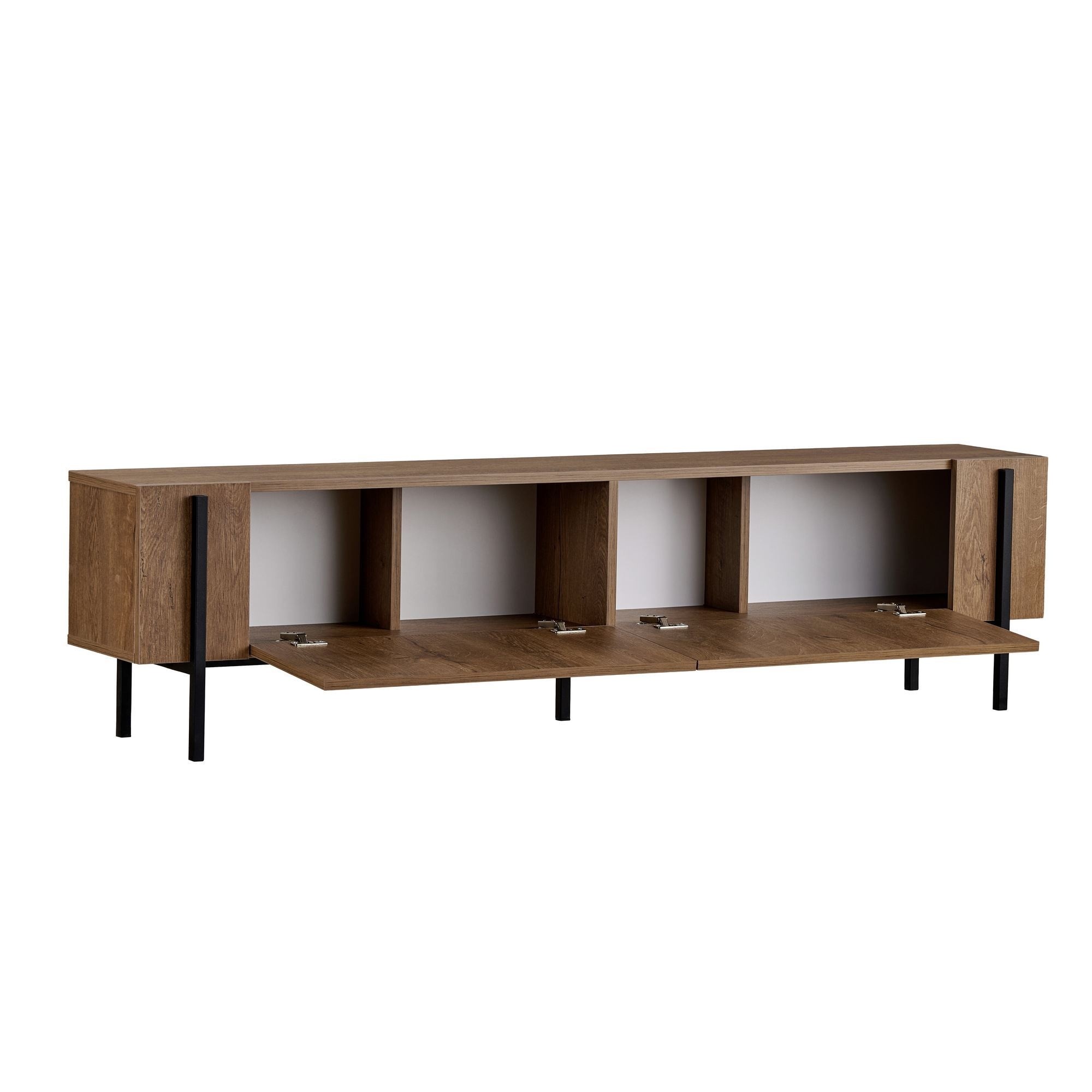 Тумба под ТВ Hanah Home Nexus Kafkas Oak Black