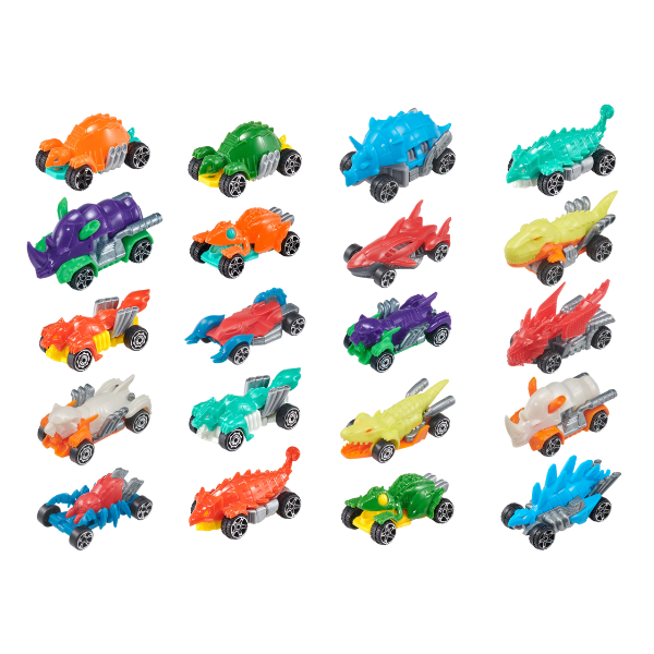Набор из 5 машинок Teamsterz Beast Machines Die-Cast, в асс.