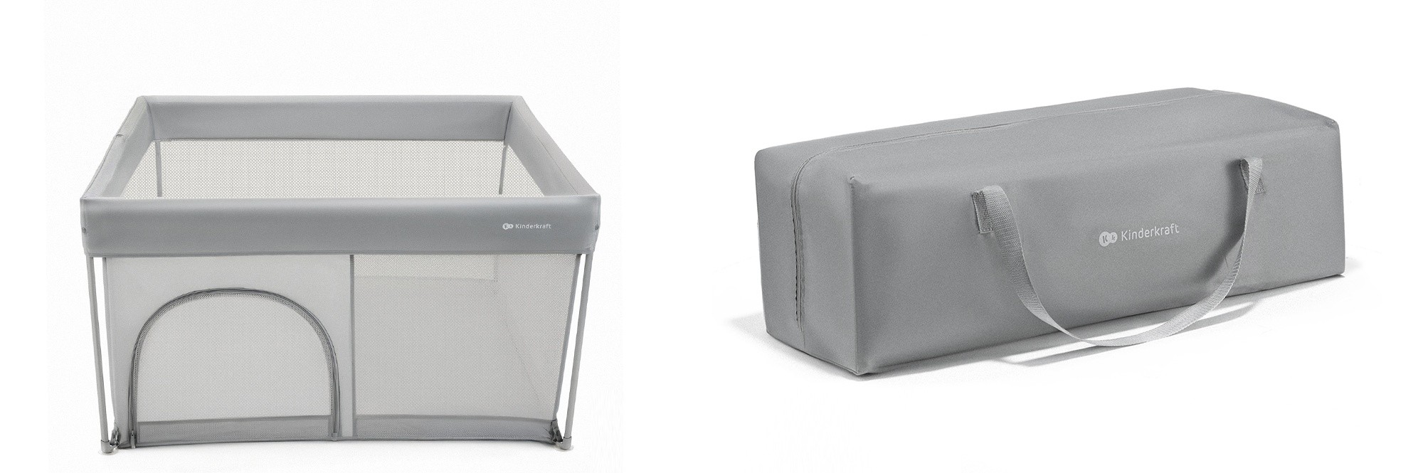 Манеж Kinderkraft Ziki Grey (KLZIKI00GRY0000)