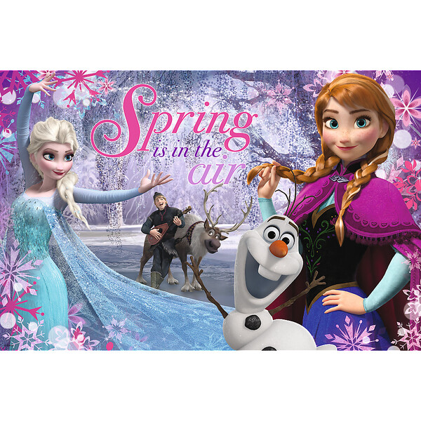 Пазл 260 элементов Любовь в замороженной стране (Frozen)