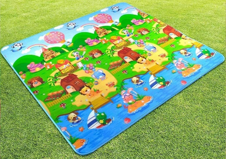 Термоковрик 4Play Girl at sea/Sun Animals 180x200x1.5cm