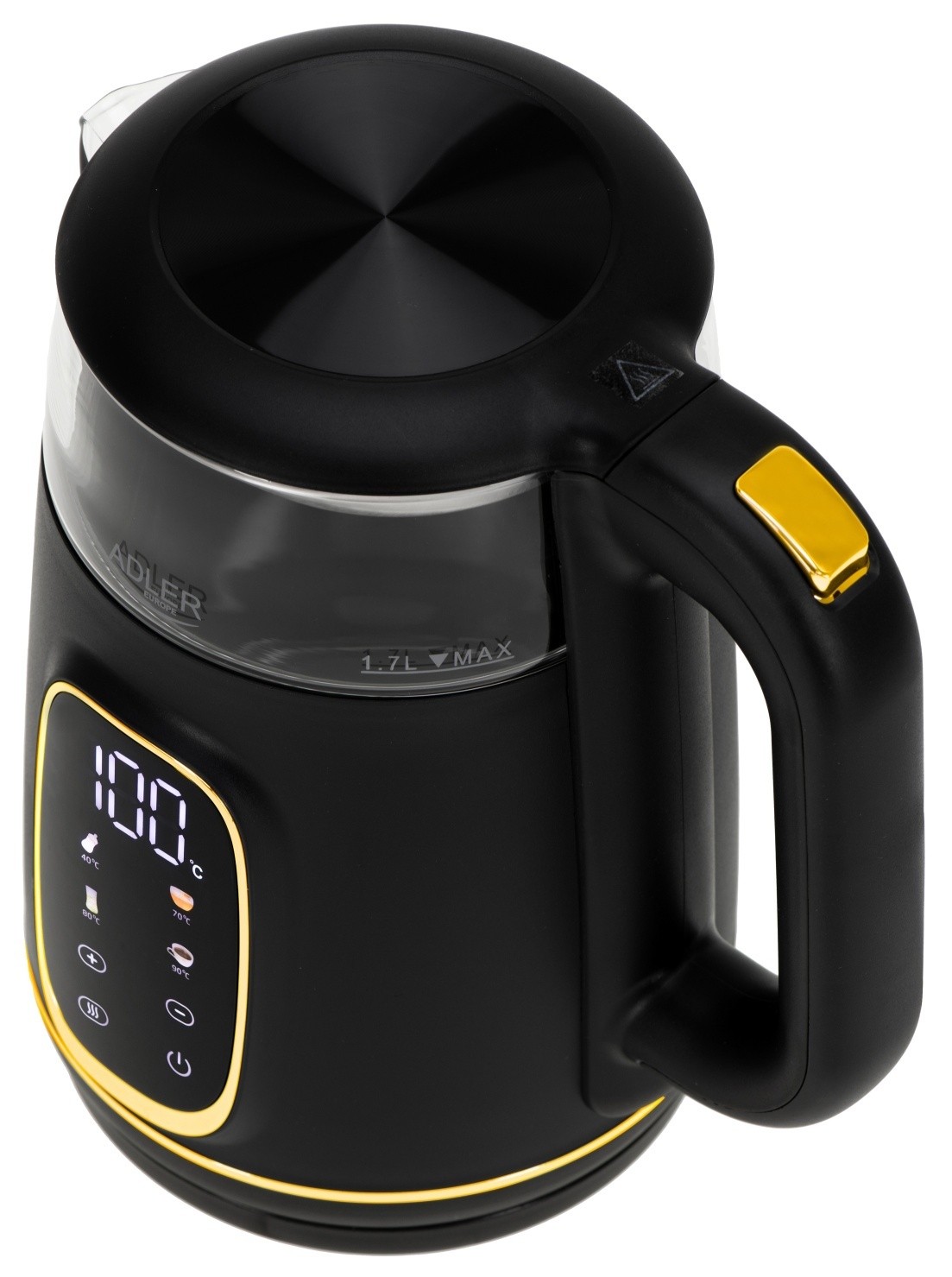 Электрочайник Adler AD-1305 Black Gold