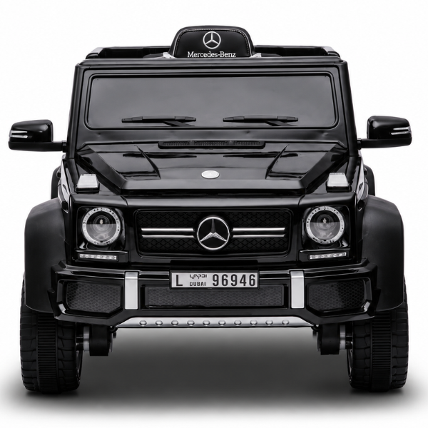 Машина Mercedes-Benz G63 AMG 6×6, Аккумулятор 12V10AH, 6 моторов 35W, EVA колеса, кожаные сидения
