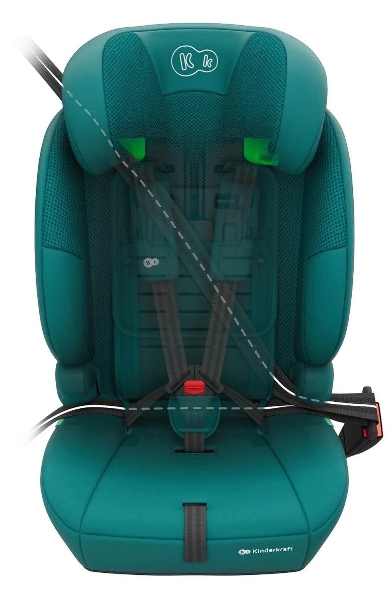 Детское автокресло Kinderkraft Comfort Up 2 Plus i-Size Green (KCCOUP02GREPL00)