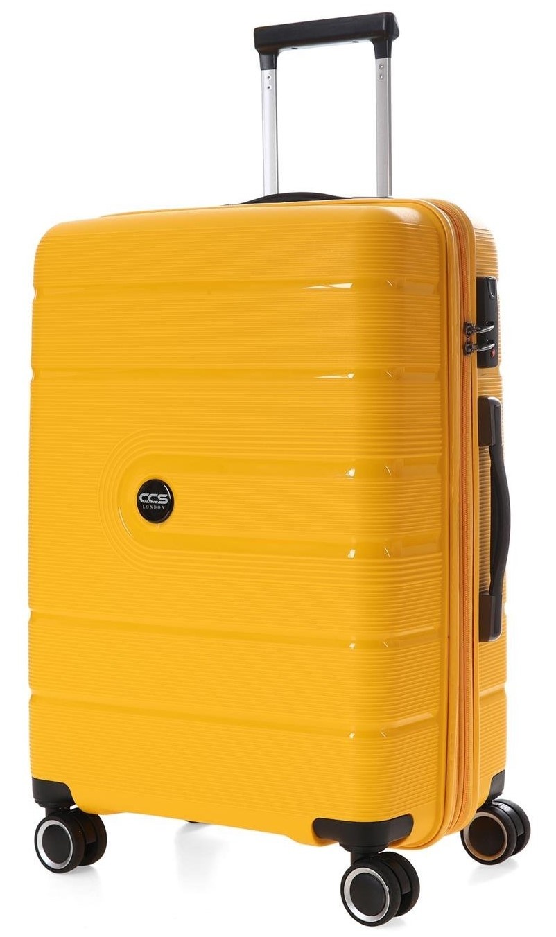Чемодан CCS 5241 M Yellow