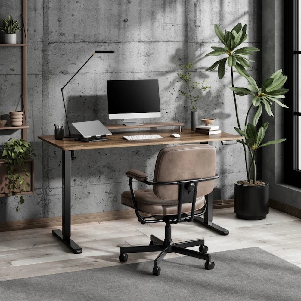 Письменный стол Sense7 Nojo Light 140x70 Dark Brown