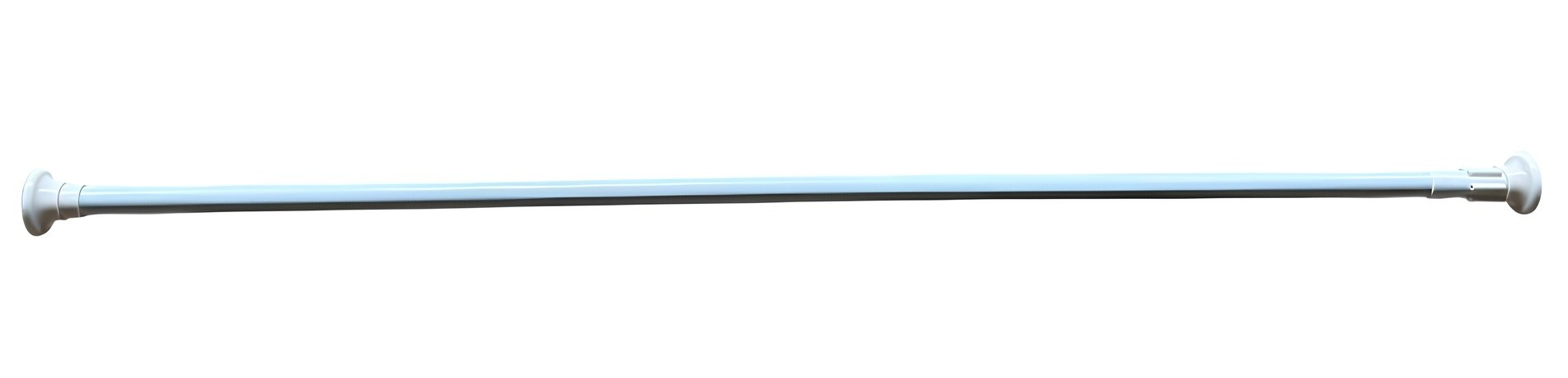 Карниз для ванны 4Life Shower Rod 140-260cm White