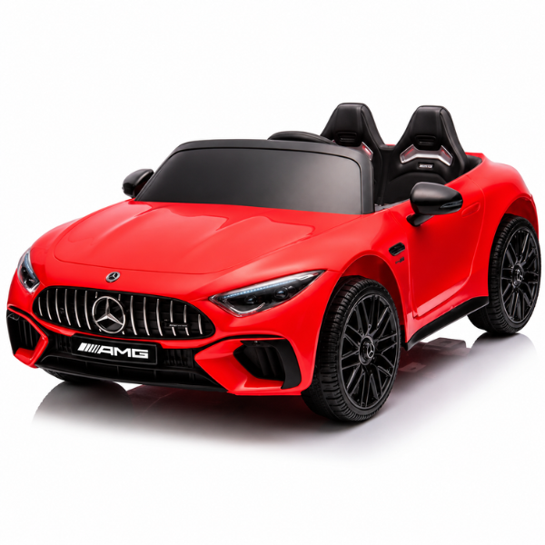 Машина Mercedes-AMG SL 63, аккумулятор 12V/10Ah, 4 мотора по 45W, EVA-колеса, кожаное сиденье