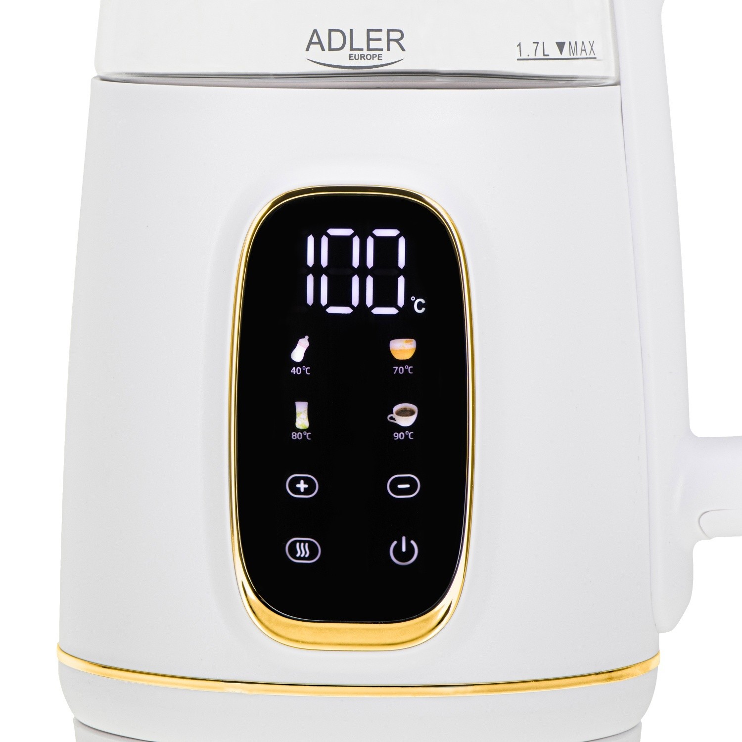 Электрочайник Adler AD-1305 White Gold