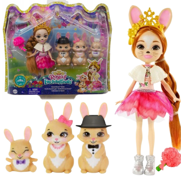 Enchantimals Набор «Семья кролика Бристал»