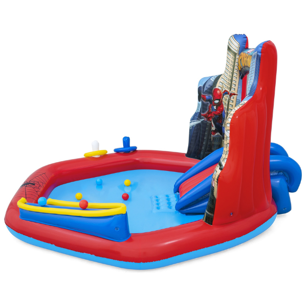 Bestway Надувной игровой центр «Человек паук», 211 x 206 x 127 см, 2+