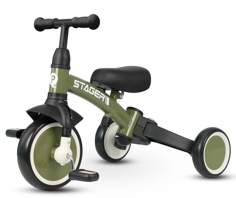 Детский велосипед Qplay Stager 3 in1 Green