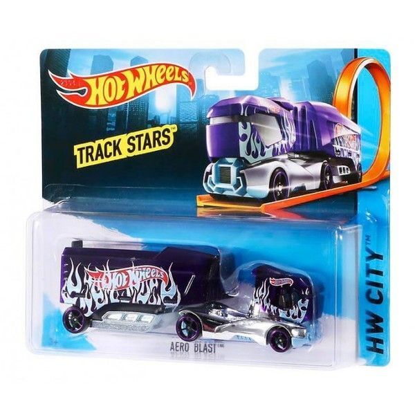 Hot Wheels Грузовик- трейлер (аcc).