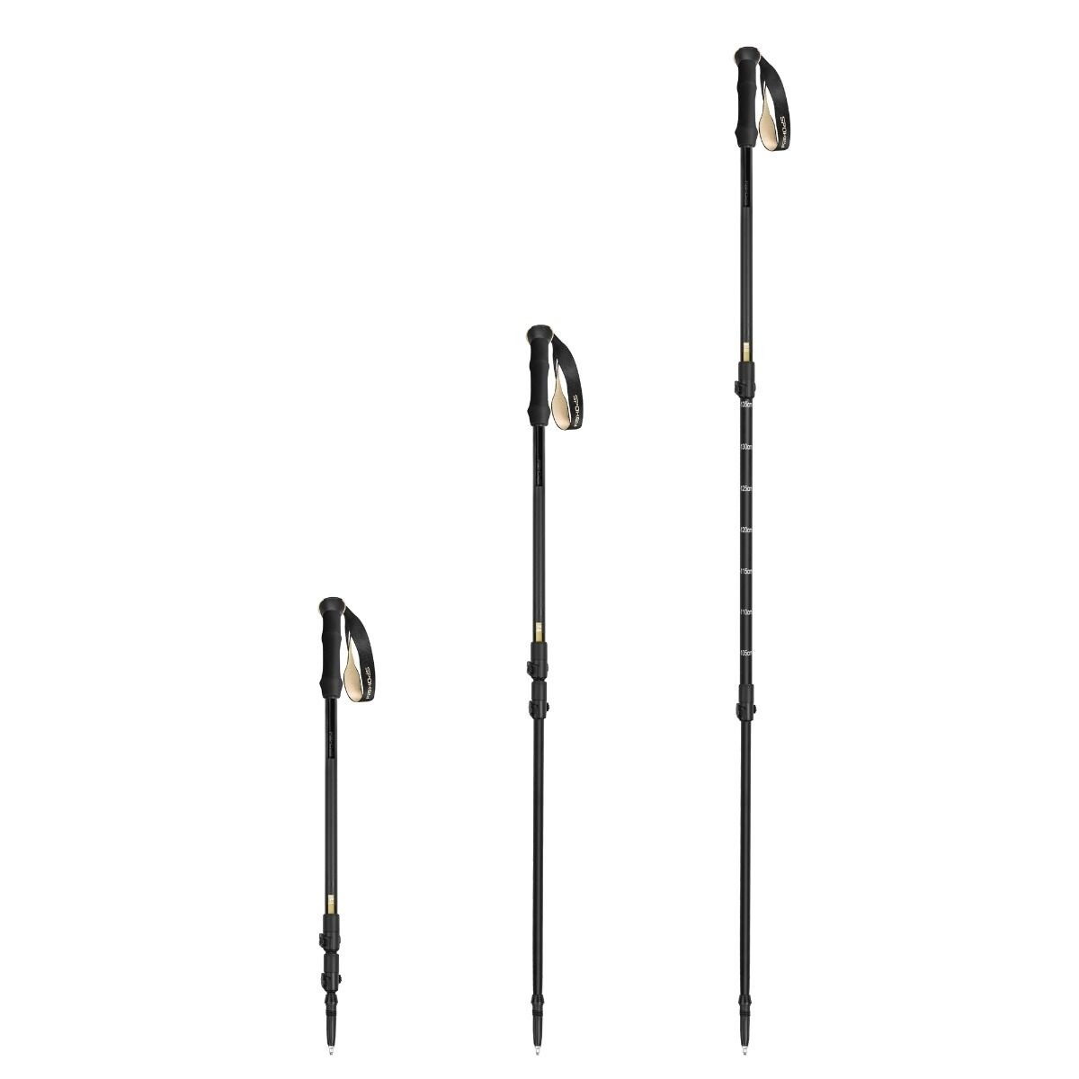 Треккинговые палки Spokey Trail Black (944827)