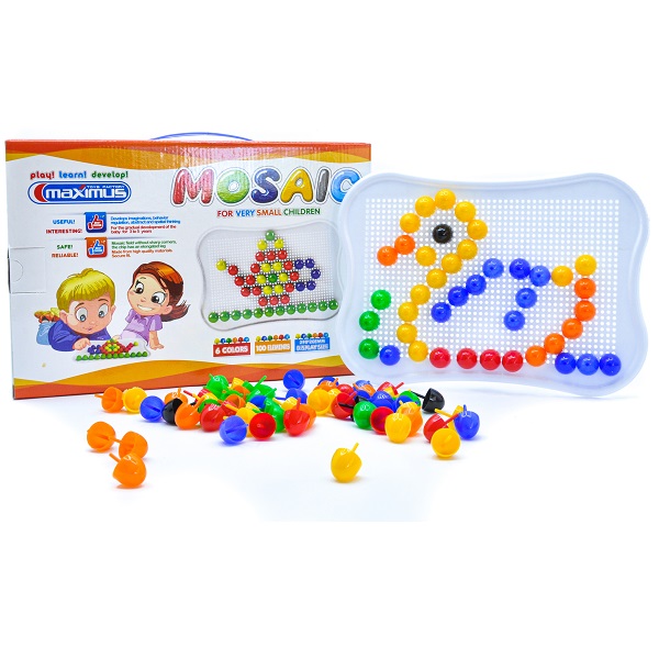 Игровой набор «Мозаика для самых маленьких» 100 эл.