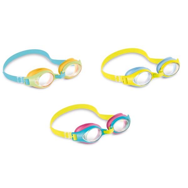 INTEX Очки для плавания «JUNIOR», 3-8 лет, 3 цвета