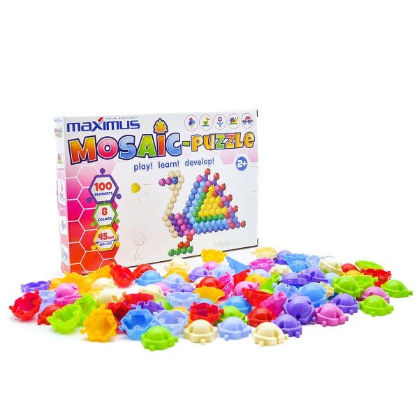 Игровой набор «Мозаика-пазл» 100 эл.