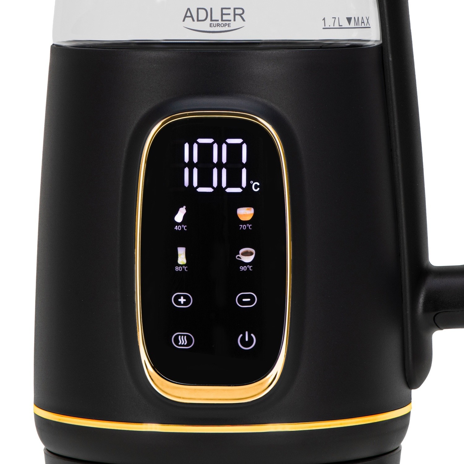 Электрочайник Adler AD-1305 Black Gold