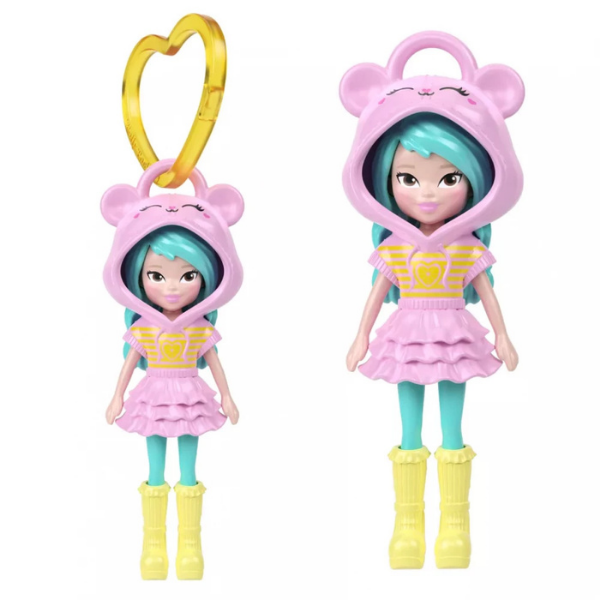 Мини-кукла «Polly Pocket» с брелком, в асс.